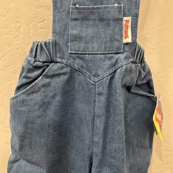 NWT Vintage Playskool Denim Overalls - Picture 7 of 11